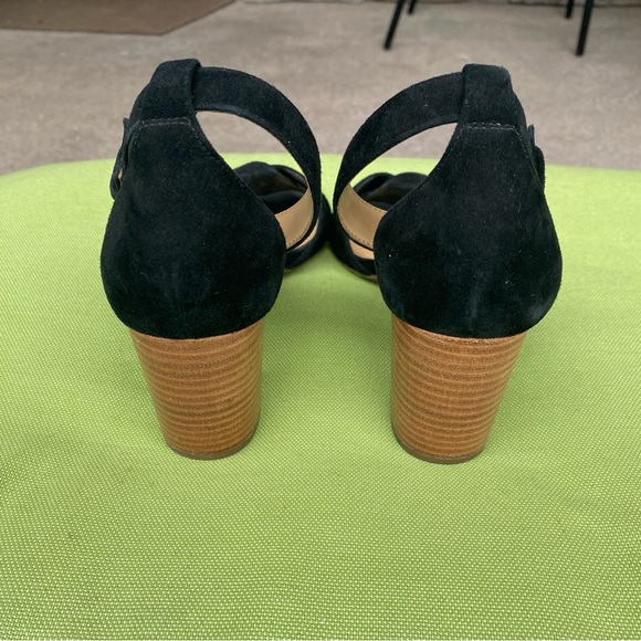 Talbots Beatrice Twist Strap Sandals, size 5, block heel, ankle strap. - Picture 4 of 7